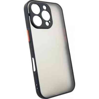 Чохол до мобільного телефона Dengos Matte iPhone 16 Pro (black) (DG-TPU-MATT-150) Вінниця