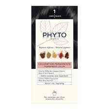 Фіто Фітоколор крем-фарба 1 чорний Phyto PhytoColor Permanent Color 1 Black Дніпро