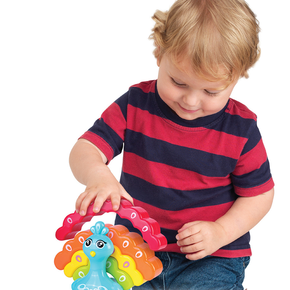 Іграшка-балансир, що розвиває Kiddi Smart – Веселкове павенятко Дніпро - фото 5