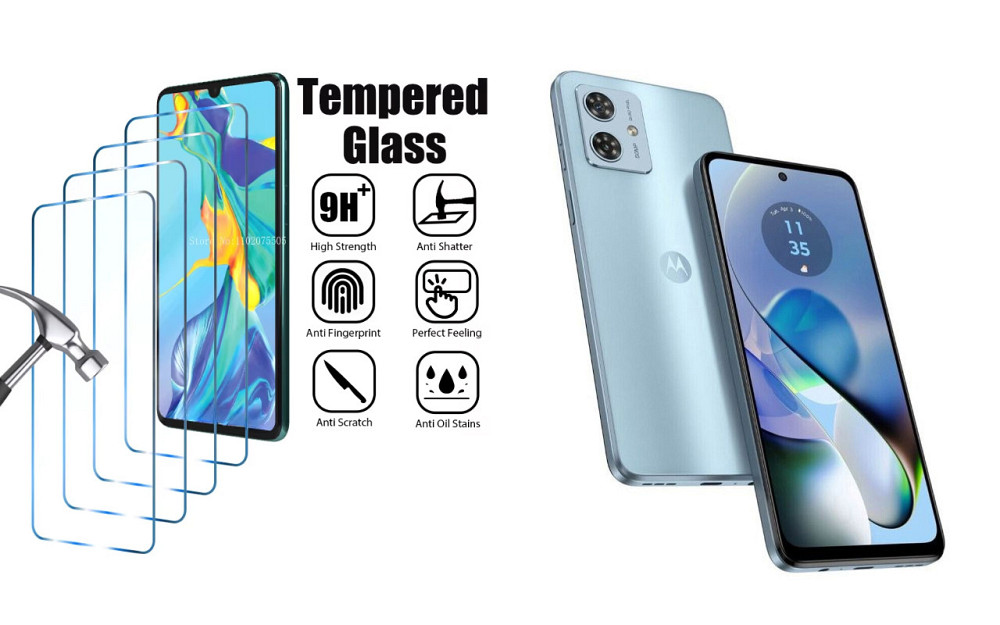 Захисне скло ArmorGlass для Motorola Moto G54 5G, Moto G54 5G Power – стійке до подряпин та ударів Київ - фото 1