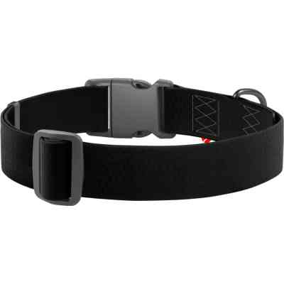 Ошейник для животных WAUDOG Waterproof с QR паспортом пластиковый фастекс XXL черный (25111) Винница