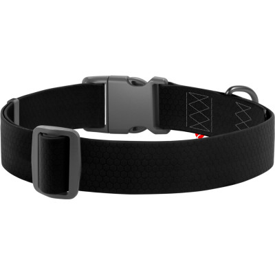Ошейник для животных WAUDOG Waterproof с QR паспортом пластиковый фастекс XXL черный (25111) Винница - изображение 2