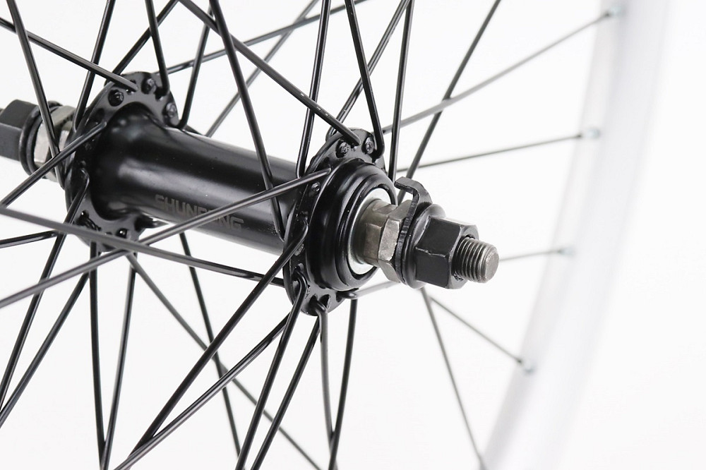 Колесо 24" переднє V-brake, обід "крапля" алюмінієвий, втулка 14Gх36H, кріпл. гайка, "GRAVITY" Київ - фото 4