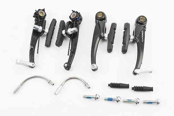 Гальмо V-brake 110мм (2 колеса), алюмінієве, чорне С-310 Киев