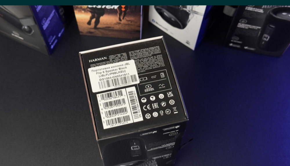 NEW Портативна колонка; JBL Flip 6 Speaker Black Харків - фото 6