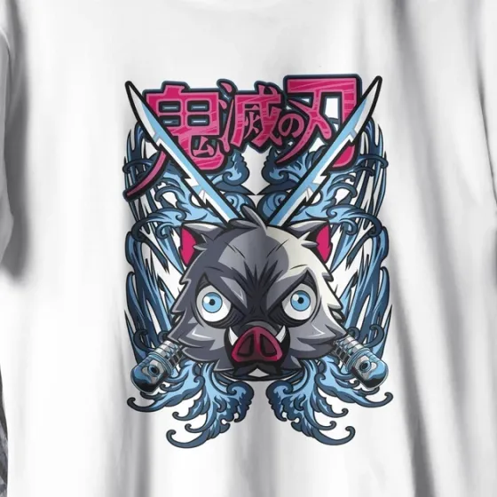 Футболка для подростка мальчика с принтом Клинок, рассекающий демонов Іноске Хашибіра 2 WE Размер 160 Anime10352 Днепр