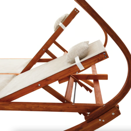 Садовий шезлонг Di Volio Pionza двомісний бежевий Київ