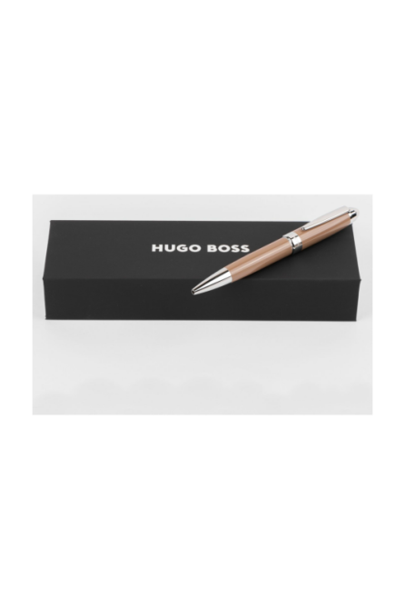 Кулькова ручка Hugo Boss Icon Camel/Chrome Ровно - изображение 2