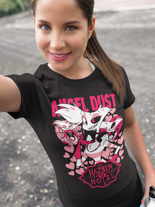 Футболка для мальчика аниме Аластор Хазбин Хотел Хазбин оверсайз (рост от 165 до 180 ) Черний AnimeJ0727m Днепр - изображение 3