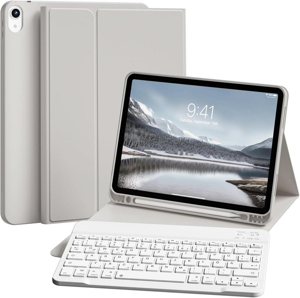 Чохол клавіатура для iPad A16 2025/iPad 10-го покоління (2022) A2696 / A2757 / A2777 із замінною батарейкою Дніпро - фото 1