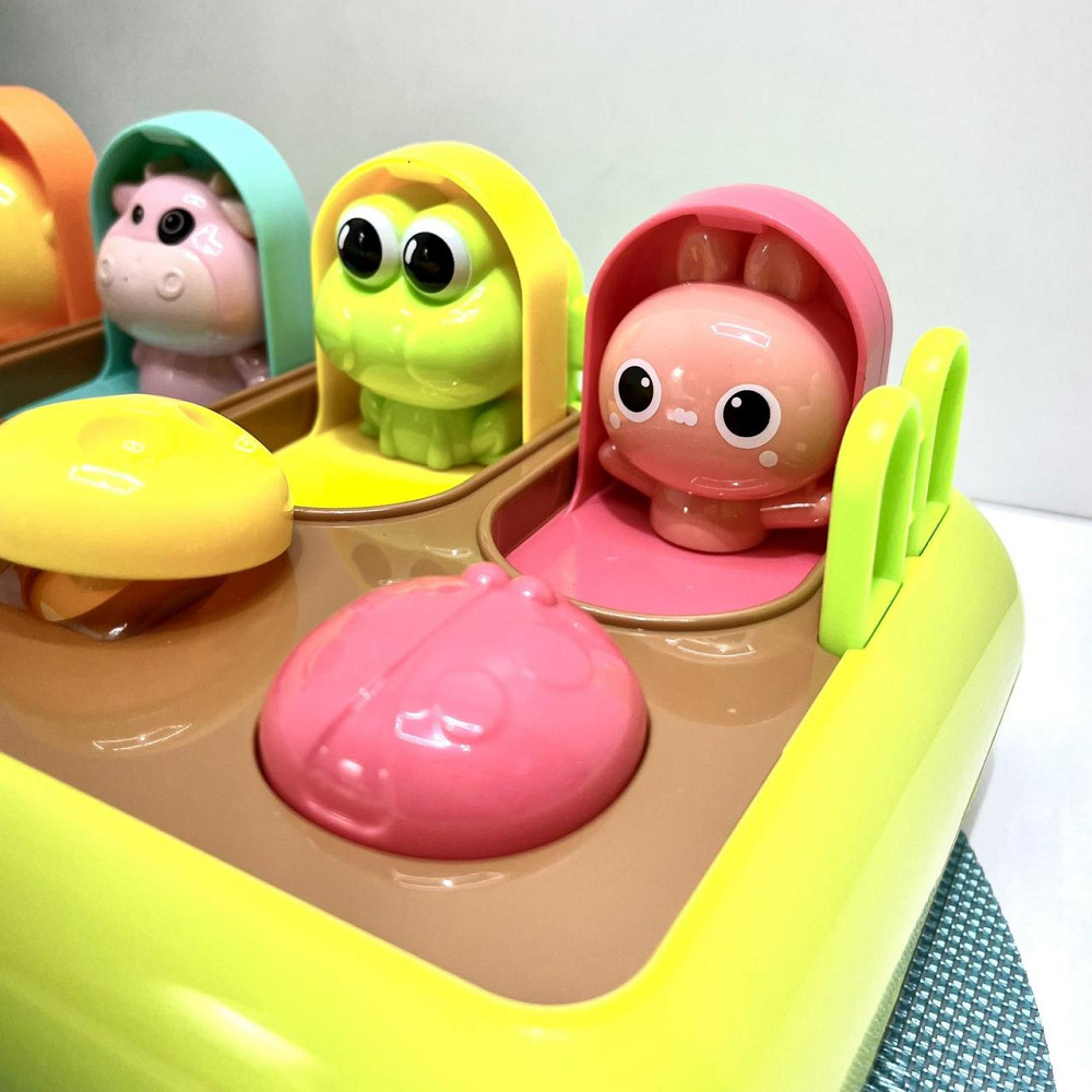 Розвиваюча гра Весела ферма 4 кнопки 4 тварини свисток (YL 369) Чернігів - фото 7