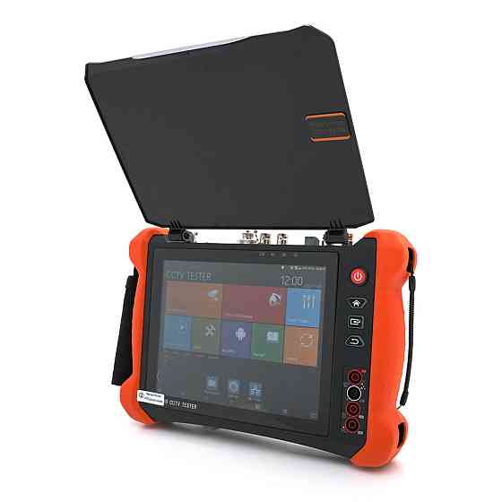 Тестер для камер відеоспостереження X9-MOVTADHS CCTV, з 8″ сенсорним дисплеєм SDI, TVI, AHD, CVI, Multimeter, TDR, OPM, VFL, POE, Київ