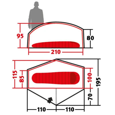 Намет Wechsel Trailrunner TL Laurel Oak (231056) Вінниця - фото 4