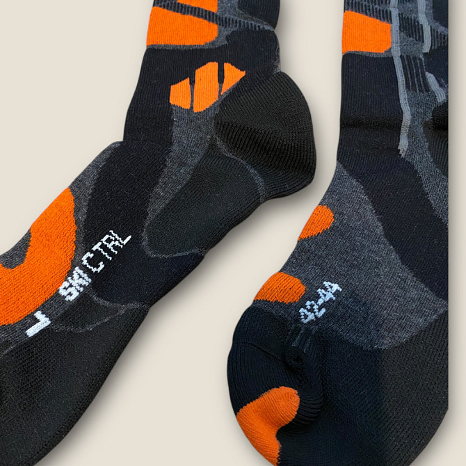 Носки X-socks CTRL оранжевый 42-44(р) Запорожье - изображение 3