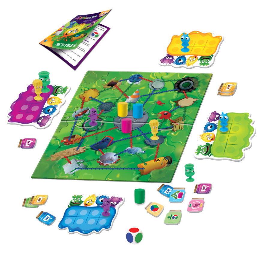 Настільна гра "Стікімонстри" Vladi Toys VT8055-35 (укр) Вінниця - фото 2