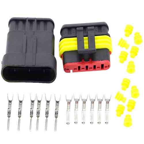 Автомобільний герметичний роз'єм з клемами та ущільнювачами Київ