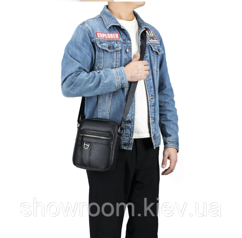 Шкіряна сумка Leather Collection (8865) Київ - фото 5