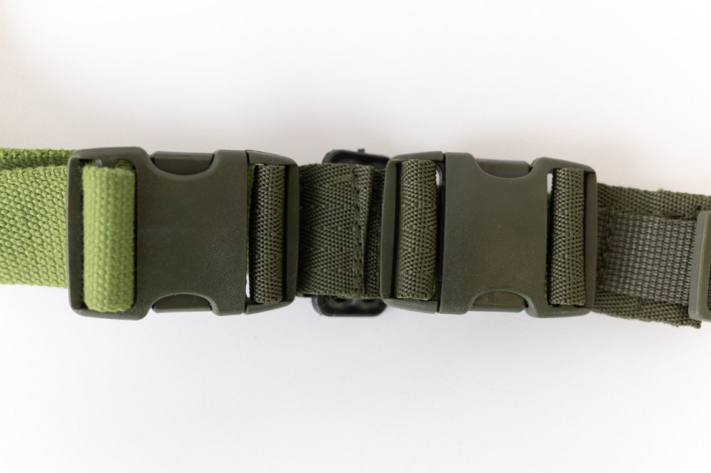 Ремень трехточечный олива Одесса - изображение 5