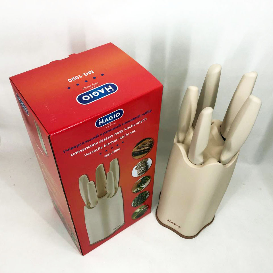 Набір ножів для домашнього кухаря, Кухонний ніж універсальний, Бюджетні кухонні ножі KJ-82 Івано-Франківськ - фото 2