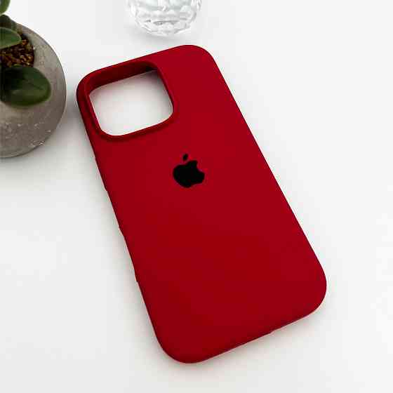 Чохол для смартфона Silicone Full Case AA Open Cam for Apple iPhone 16 Pro 21,Rose Red Киев