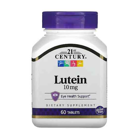 Лютеїн 21st Century Lutein 10 mg 60 табл Київ