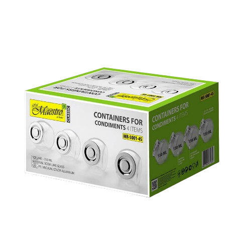 MR-5001-4S Набір для спецій 4 пр.Maestro Житомир - фото 7