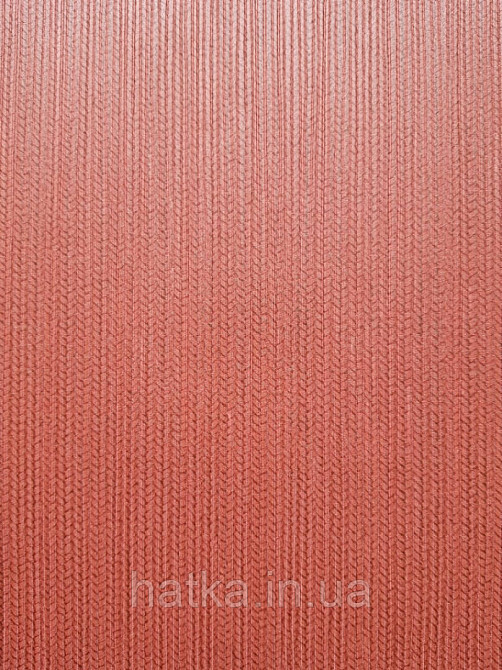 Шпалери вінілові на флізелін Sirpi AltaGamma Home 3 однотонні структурні смужки під рогожку бордові Київ - фото 2