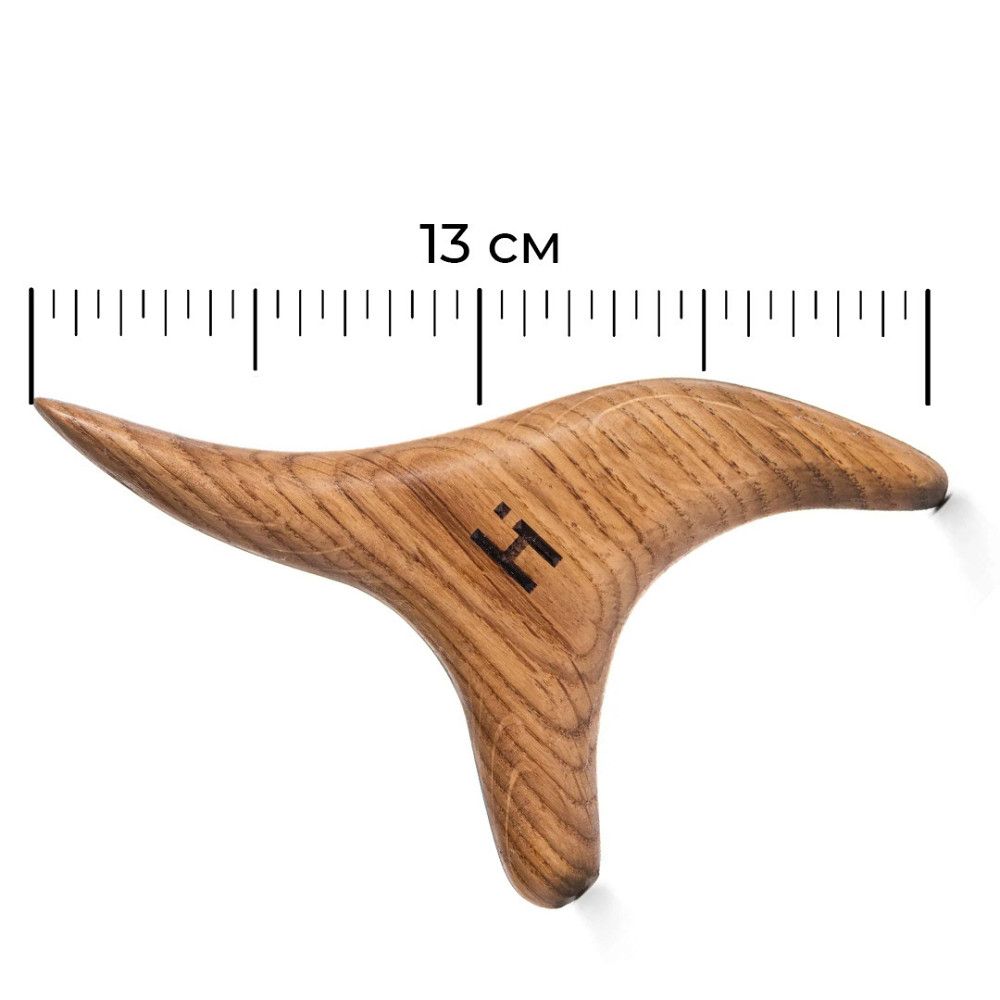 Масажер для точкового та гуаша масажу дерев’яний Пташка Hillary Wooden Deep Tissue Massage & Guasha Київ - фото 5