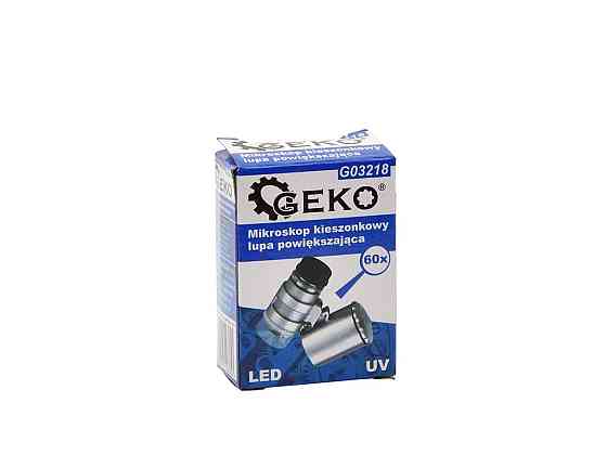 Мікроскоп кишеньковий (лупа) "GeKo" 60x (60-кратний) Стрый
