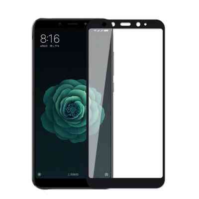 Стекло защитное PowerPlant Full screen Xiaomi Mi A2, Black (GL605521) Винница
