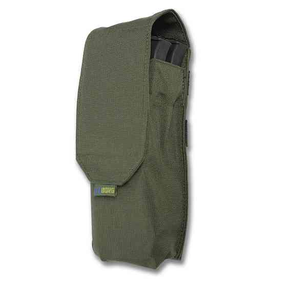 Тактичний підсумок під 2 магазина Kiborg GU Double Mag Pouch Khaki. Підсумок для магазинів олива Київ