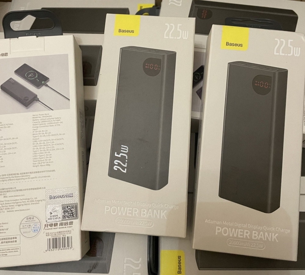 Baseus adanam павербанк 20000 mAh 22.5w. Київ - фото 1