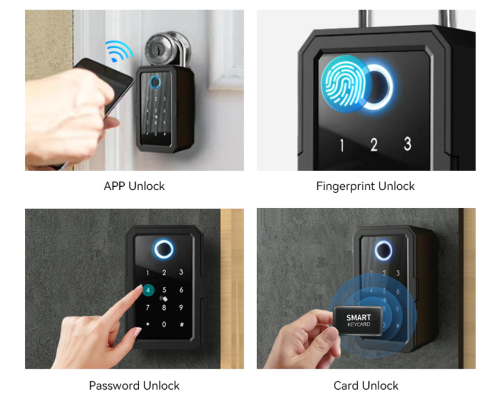 PES Key-box электронный мини сейф черный Киев - изображение 7