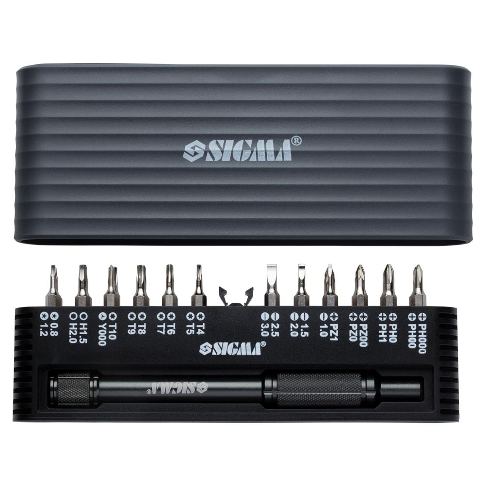 Sigma Отвертка + биты 1/4" 24шт CrV для мобильных телефонов (пласт кейс) SIGMA (4003251) Київ - фото 7