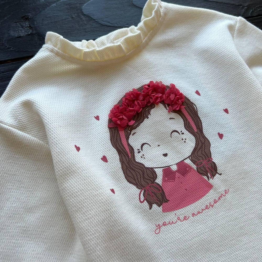 Дитяча Кофта для Дівчинки LC Waikiki Біла 9-12міс (74-80см) пакунок малюка Киев - изображение 3