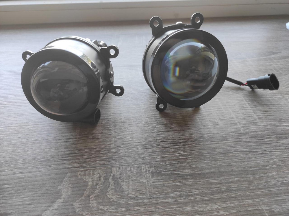 Протитуманні фари LED лінза універсальна 3,5 дюйма 90 мм туманка 60 ватт біла (один режим) Харків - фото 7