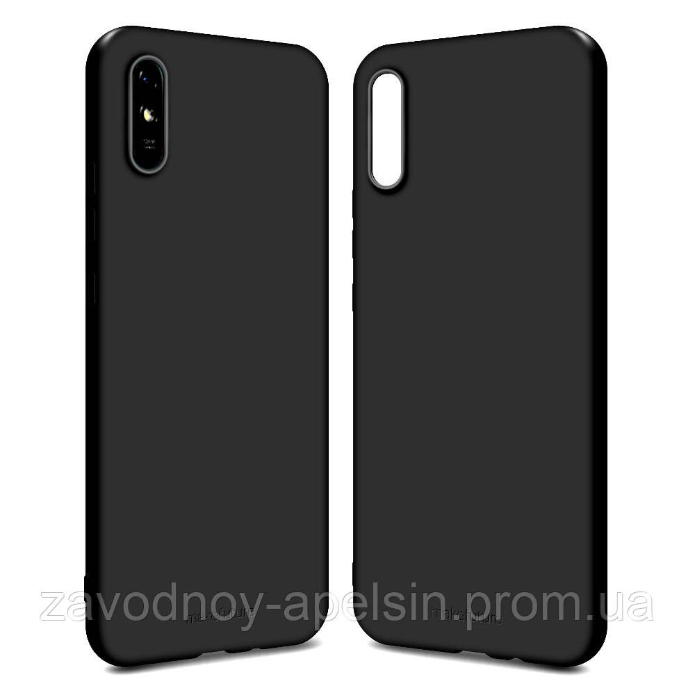Xiaomi Redmi 9A 9А Силиконовый чехол (черный) Одесса - изображение 1
