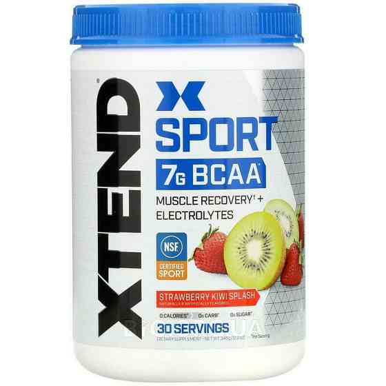 Комплекс BCAA амінокислот Scivation Xtend SPORT 432 g (Strawberry Kiwi Splash) Луцьк
