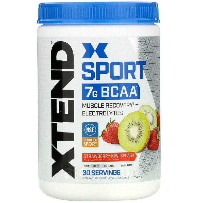 Комплекс BCAA амінокислот Scivation Xtend SPORT 432 g (Strawberry Kiwi Splash) Луцьк - фото 1