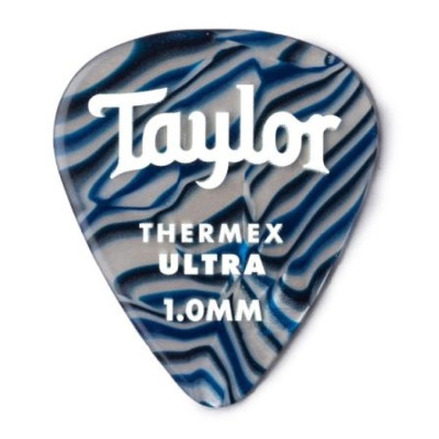 Медиатор Taylor Guitars 351 Thermex Ultra Picks 1.0 Blue Swirl 6 шт. (234444) Винница - изображение 1