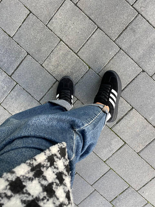 Кеди жіночі Notta bene чорні натуральна замша низький хід 36-41 (K-0524) Київ - фото 7