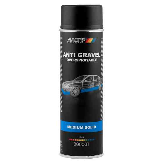 Антикоррозионное средство Motip Anti Gravel черный аэрозоль 500мл Львов