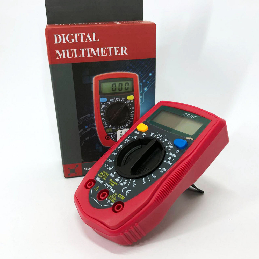 Мультиметр для автомобиля 33 C DT DIGITAL, Современные цифровые мультиметры, XA-771 Тестер профессиональный Киев - изображение 7