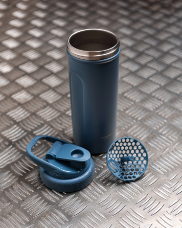Шейкер спортивний SmartShake металевий Insulated Steel 750ml Blue Кам'янське
