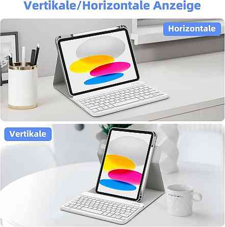 Клавиатурный чехол для iPad 11 Gen A16 (2025) и 10 Gen (10.9