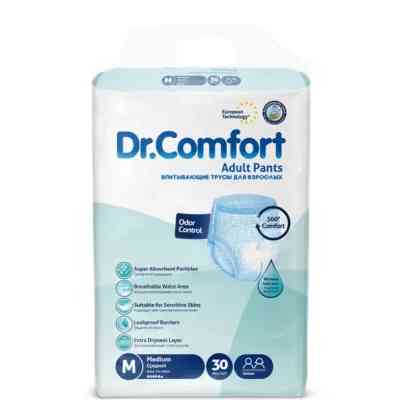 Підгузки для дорослих Dr.Comfort Medium 70-120 см 30 шт (8680131205608) Вінниця