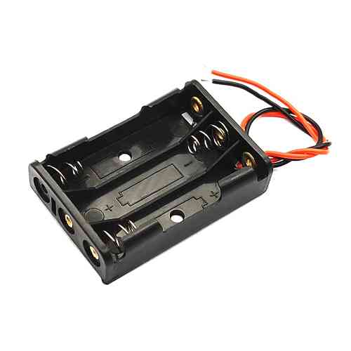 Отсек для 3 батарей AAA, 4.5В бокс кейс с проводами, Arduino Винница