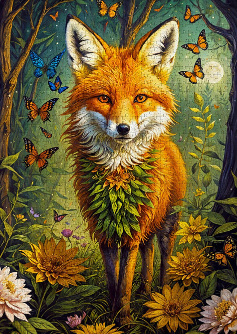 Пазл Зачарована лисиця - Enchanted Fox (Enjoy-2162) Киев - изображение 5