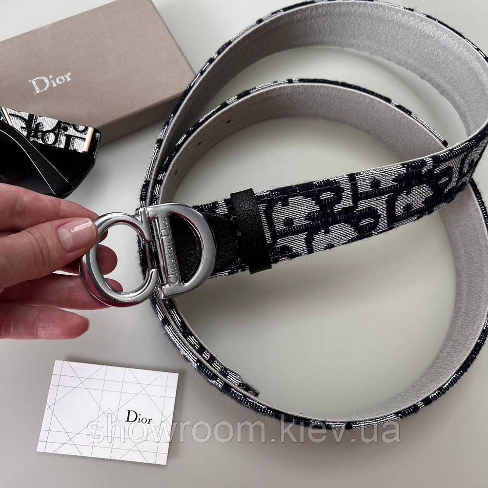 Женский кожаный бредовый ремень (0115) silver Киев - изображение 2