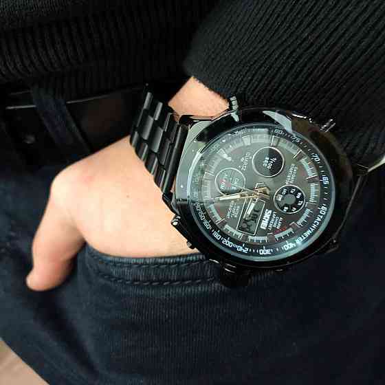Годинники спортивні SKMEI 1515BK BLACK, Військовий годинник спецслужб, Годинники ZB-933 спортивні спорт Київ